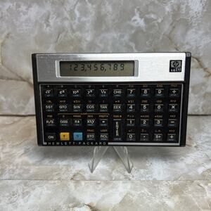 Vintage Hewlett-Packard HP-11C Scientific Calculator Tested Working